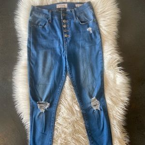 PACSUN SIZE 27 HIGH-RISE ANKLE JEGGING